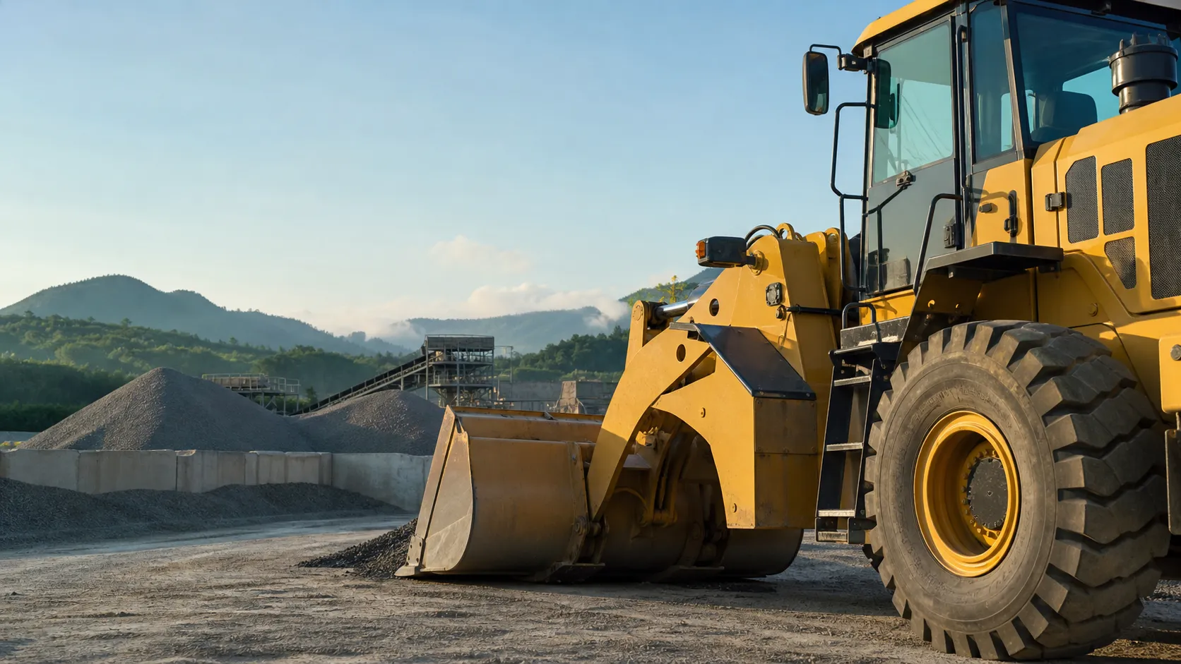 Lốp xúc lật và lốp xe công trình miền Trung - Tây Nguyên
