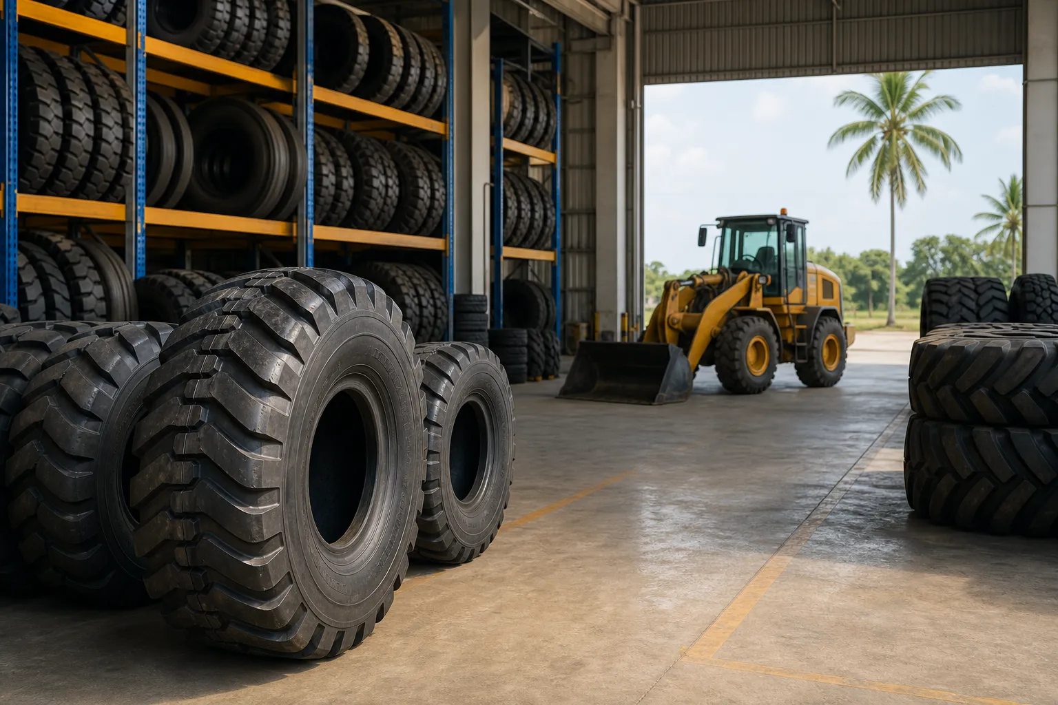 Giới thiệu Công ty TNHH Thế Giới Lốp Xúc Lật