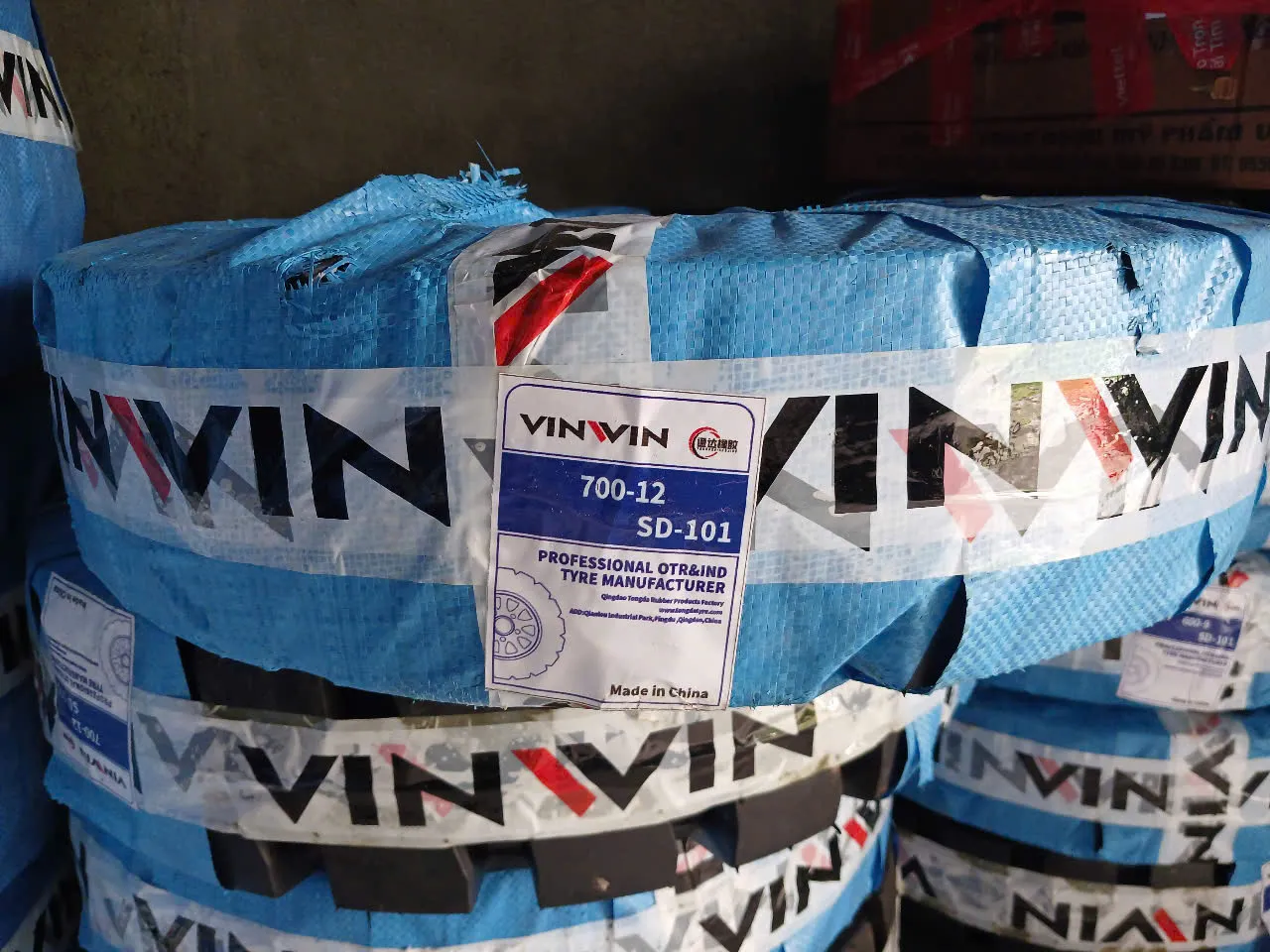 Lốp xe nâng đặc 6.50-10